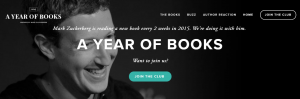 Mark Zuckerberg book club